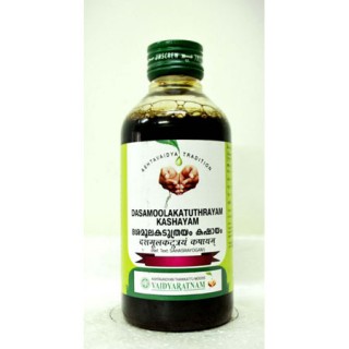 Vaidyaratnam Ayurvedic, Dasamoolakatudhrayam Kashayam, 200 ml